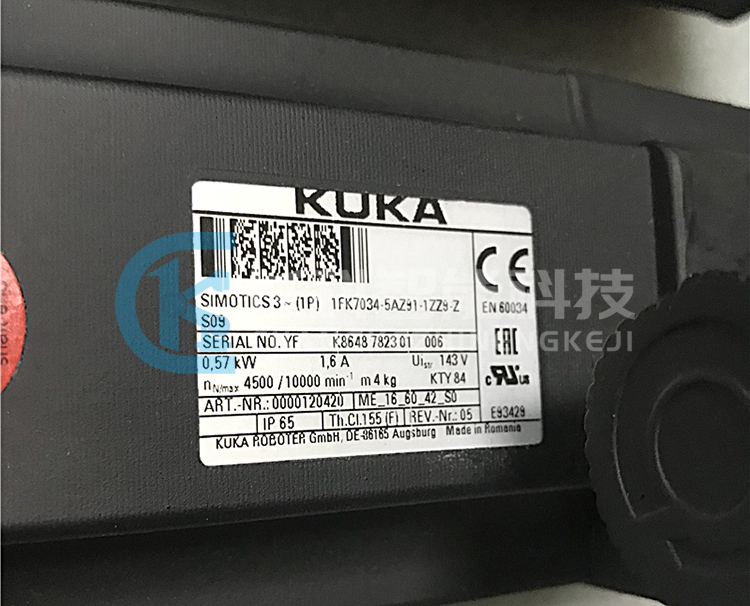 庫卡KR16四五六軸電機00-120-420 庫卡KR16四五六軸電機00-120-420